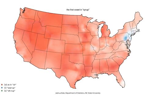 pronunciation of syrup|syrup pronunciation map.